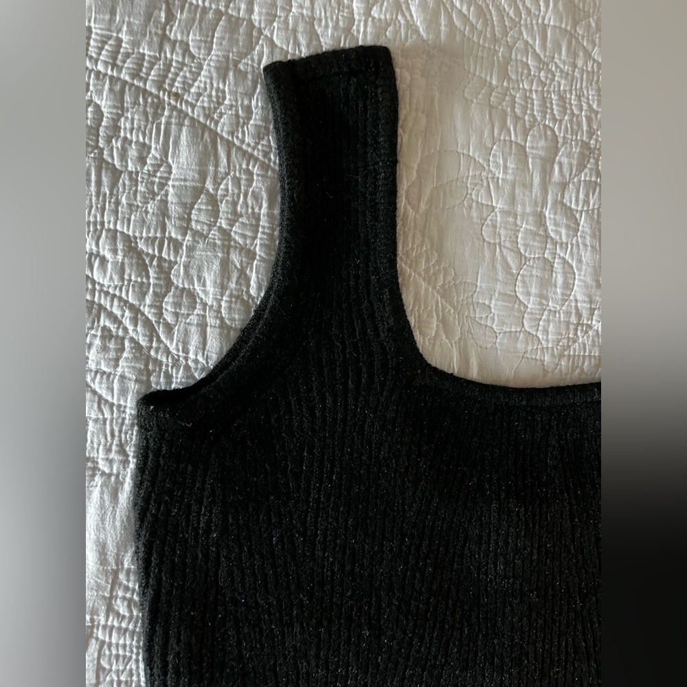 Gianni Ribbed Mini Dress - Picture 2 of 9